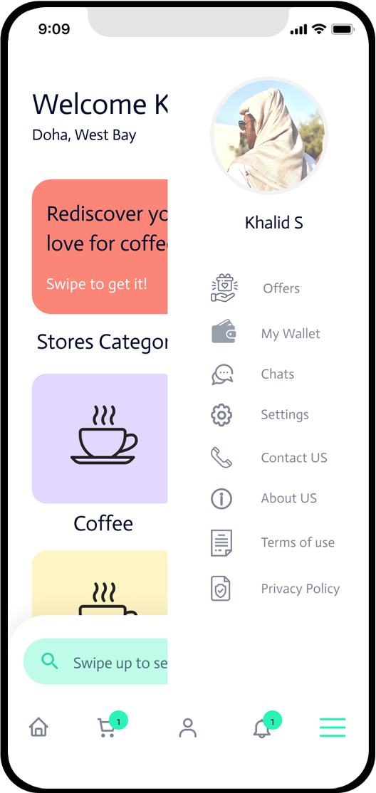 Basit.. Swipe & Get